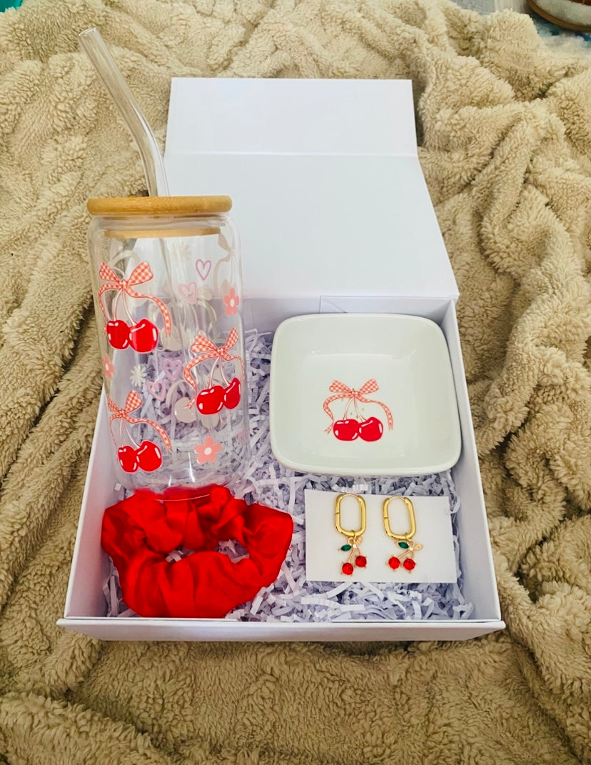 Cherry Themed Gift Box For Her