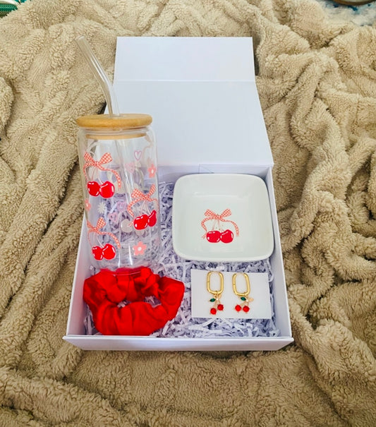 Cherry Themed Gift Box For Her